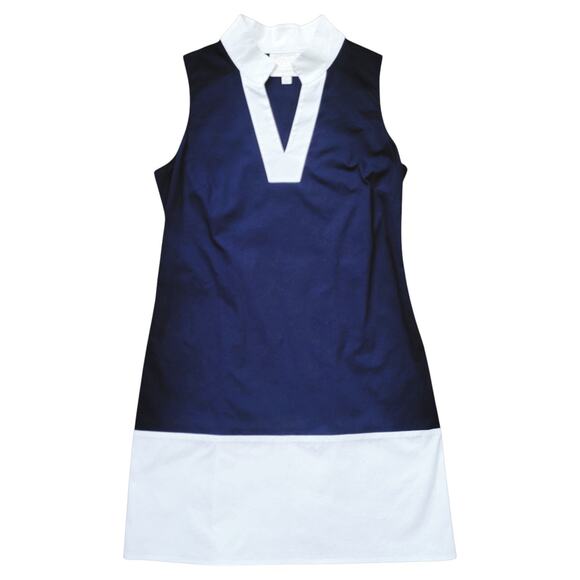 Sail to Sable Blue/White Dress | Size M - Picture 1 of 6